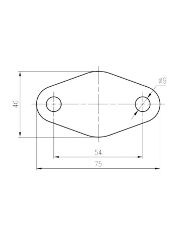 EGR paplāksne 1.9 TDI AFN AVG 1Z AHU AHH AFF ABL